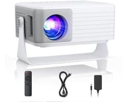 Mini Beamer Draagbaar - 120 ANSI Lumen - 1920 x 1080 Resolutie - LCD - Mobiele Thuisbioscoop
