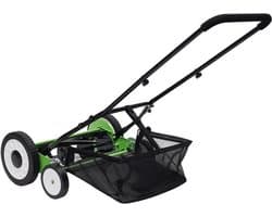 Handgrasmaaier - Cilindermaaier - Gazononderhoud - Maaien zonder motor - 40 cm snijdbreedte - Groen