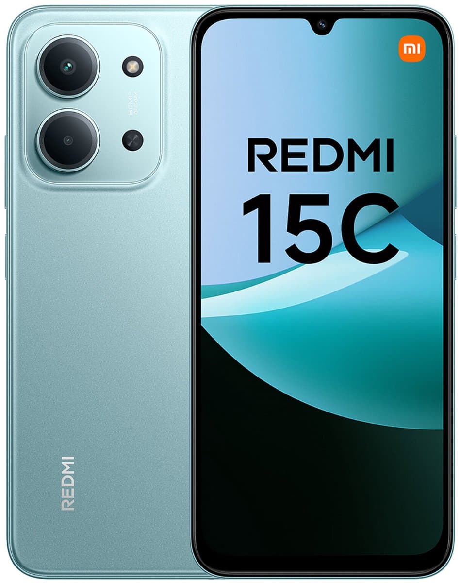 Xiaomi REDMI 15C 5G - 4 GB RAM - 256 GB - Groen - Enorme batterij van 6000 mAh (standaard) - Indrukwekkend display van 6,9 inch - Slank en verfijnd ontwerp — afbeelding 1