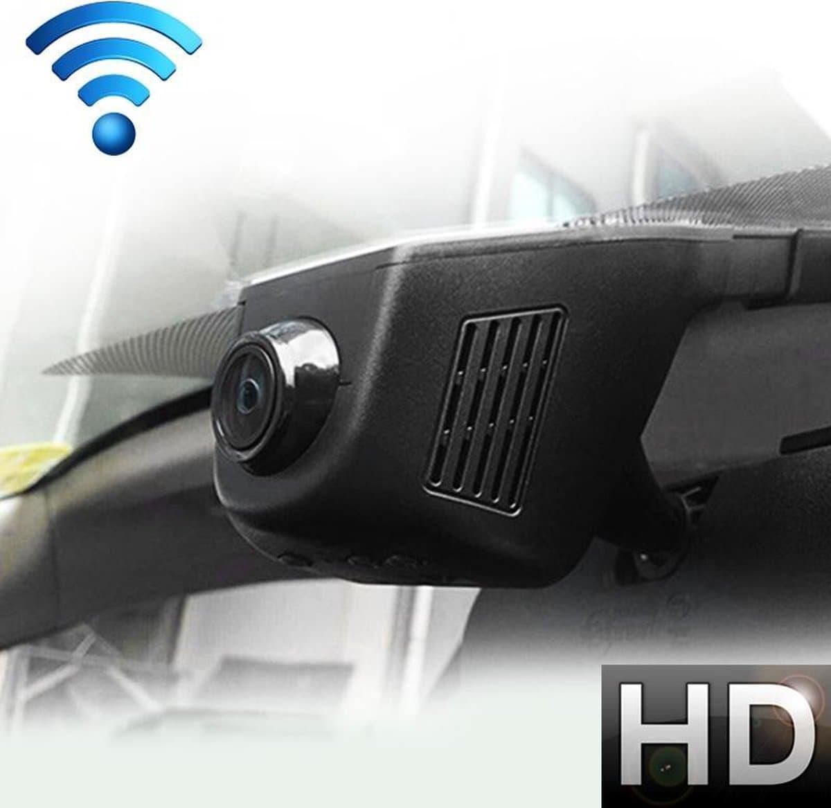 Auto DVR Dual Camera WiFi Monitor Full HD 1080P Rijden Video Recorder Dash Cam, Nachtzicht Bewegingsdetectie — afbeelding 1