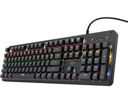 Trust GXT 1863 Thaz - Gaming Toetsenbord - RGB - Mechanisch - Zwart