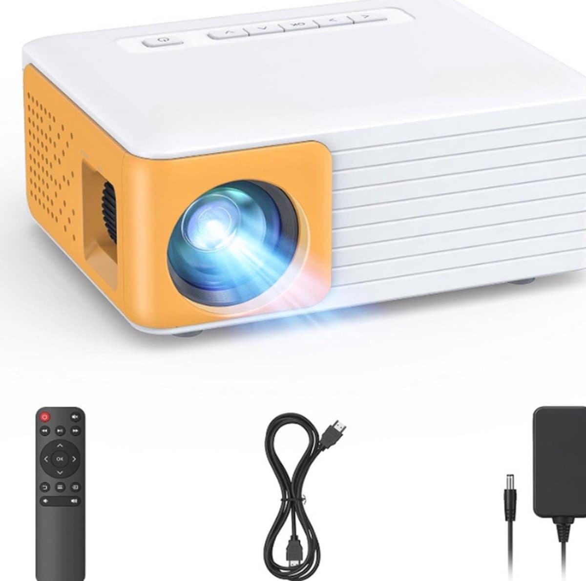 Mini Beamer - Full HD - 1080P - Miniprojector - USB/HDMI/AV - Projectie 30-120 inch — afbeelding 1