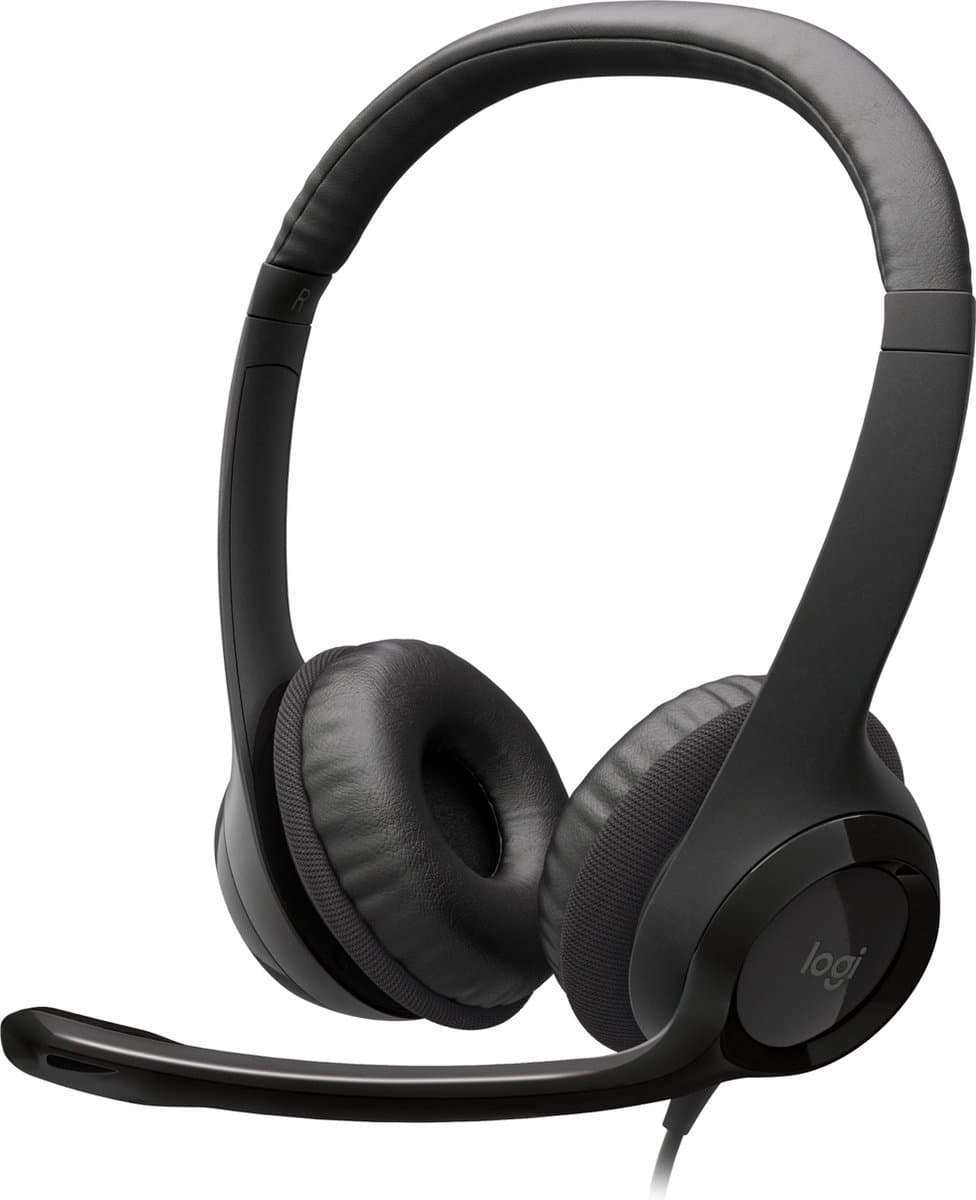 Logitech H390 - Computer Headset - USB A - Ruisonderdrukkend - Graphite — afbeelding 1