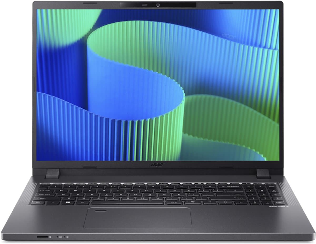 ACER TravelMate P2 16 TMP216-41-TCO-R1GM - 16 inch - WUXGA - AMD Ryzen 7 7735U - 32 GB - 1 TB - Radeon™ 680M - QWERTY — afbeelding 1