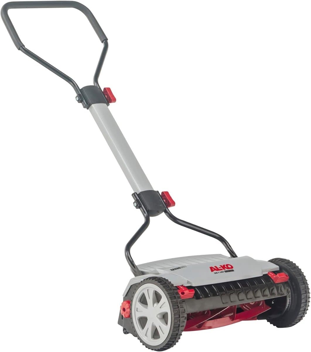 Premium Handgrasmaaier met Helikoptersnede - 38 cm Werkbreedte voor Tuinen tot 250 m² — afbeelding 1