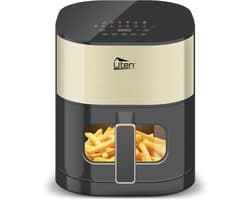 Grote heteluchtfriteuse 5,5 liter met led-touchscreen, 2000 W