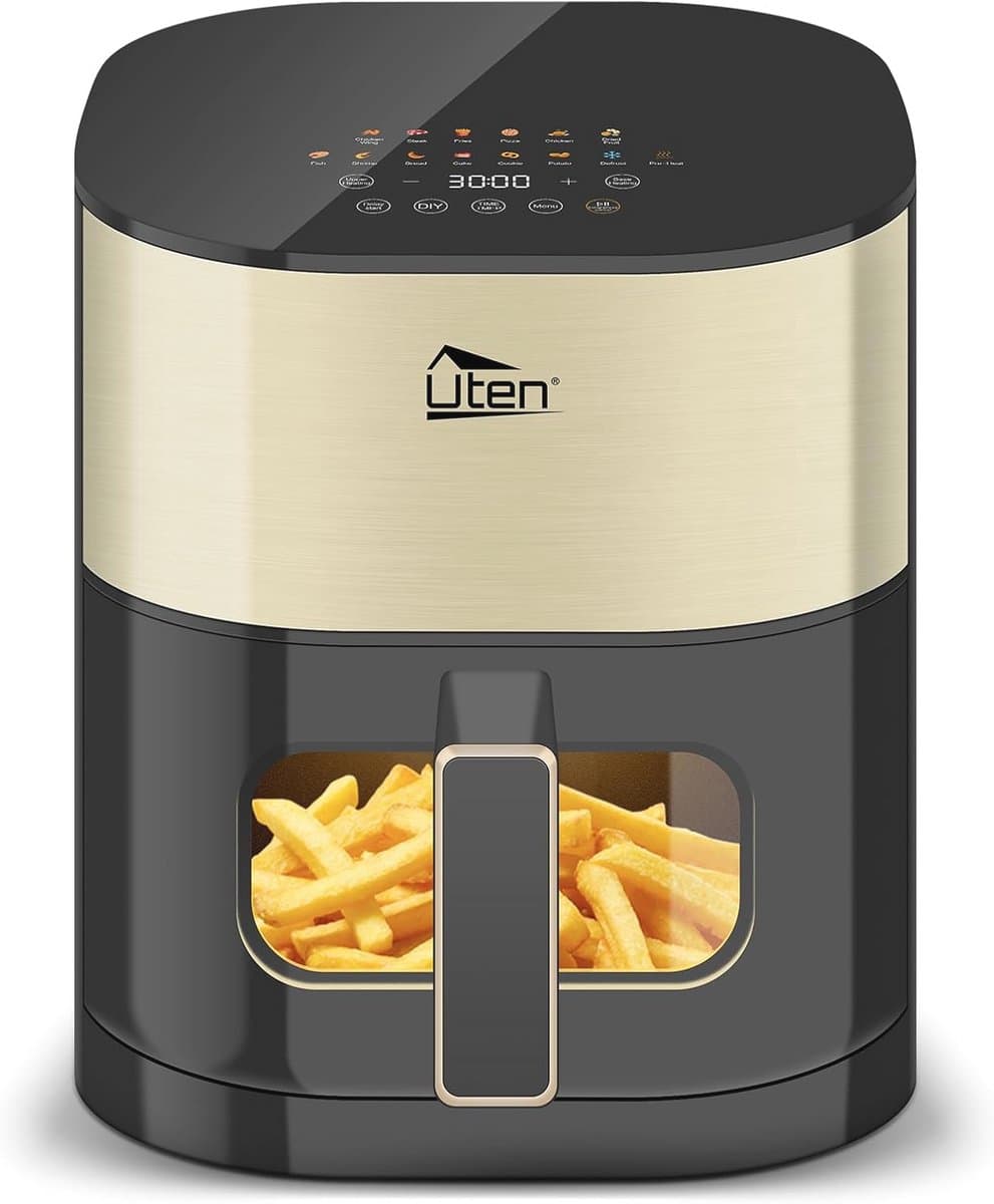 Grote heteluchtfriteuse 5,5 liter met led-touchscreen, 2000 W — afbeelding 1