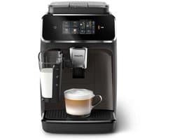 Philips 2300 Series - Espressomachine - 4 Verschillende Dranken - 4 Verschillende Dranken - LatteGo Melksysteem - 40% Stiller - AquaClean Filter - Volautomatisch - Zwart - Koffiemachine met bonen - EP2334/10