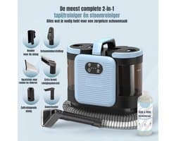 REN® Tapijtreiniger machine - Tapijtreiniger - Tapijtreiniger apparaat - Zwart - 32cm x 19cm x 32cm