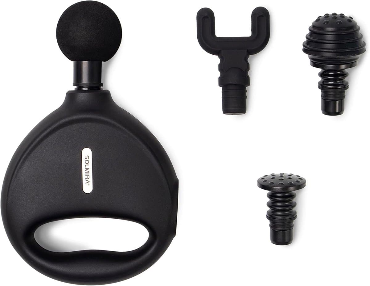 Massagepistool - Spierherstel Tool - Herstel Na Sport - Vier Snelheden - 121 kg - Zwart — afbeelding 1