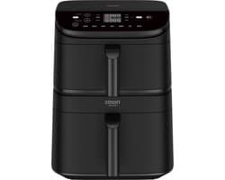 Cosori Turbo Tower Dubbel 10,8 l Vrijstaand 2630 W Heteluchtfriteuse Zwart