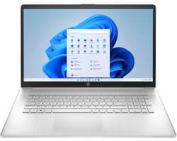 HP 17-cp2614nd AMD Ryzen™ 5 7520U Laptop 43,9 cm (17.3") Full HD 16 GB LPDDR5-SDRAM 512 GB SSD Wi-Fi 6 (802.11ax) Windows 11 Home Zilver