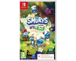 Nintendo Games Switch The Smurfs Mission Vileaf Smurftastic Edition Code In Box Transparant PAL