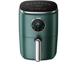 Heteluchtfriteuse - Fritesmachine - Gezond Bakken - Olievrij en Draagbaar - 3.6 Liter - Groen