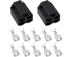 Ontstekingssleutel set 2 stuks - Connector voor grasmaaier - 5-pins schakelaar - Compatibel met John Deere - Vervangt beschadigde componenten - Zorgt voor stabiele aansluiting