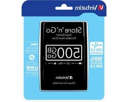 Externe Harde Schijf - Draagbare Opslag - Bestanden Opslaan - Snelle USB 3.0 - 500 GB - Zwart