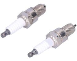 Geschikt Voor MTD lastoortsmotor 131039 F6RTC type Geschikt Voor bougies, hoogwaardig materiaal aluminiumlegering, professioneel vervaardigd, 2-pack.