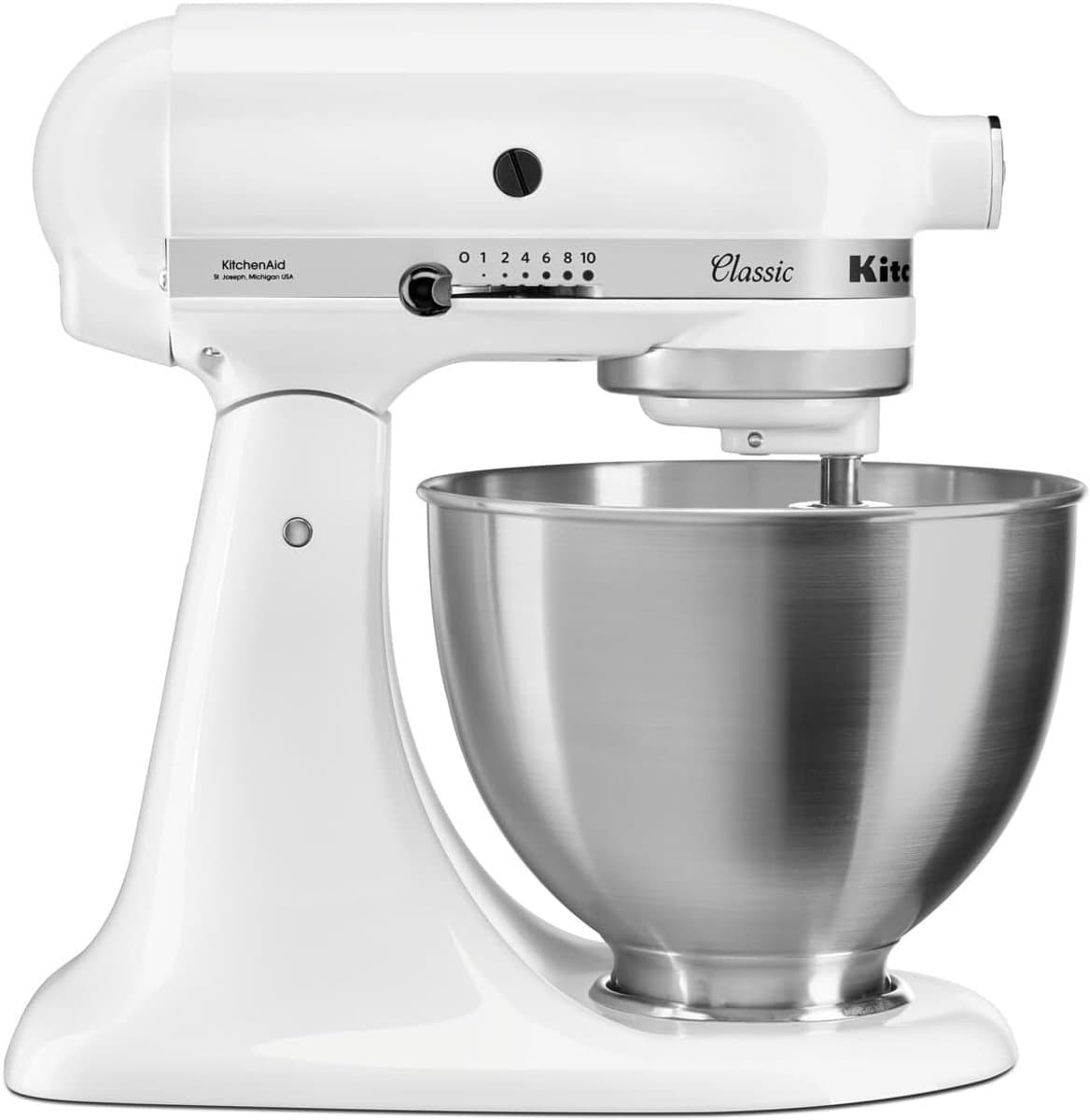 Keukenmachine - Mixer Keuken - Bakken en Koken - Robuust metalen design - 43 L - Porselein White — afbeelding 1