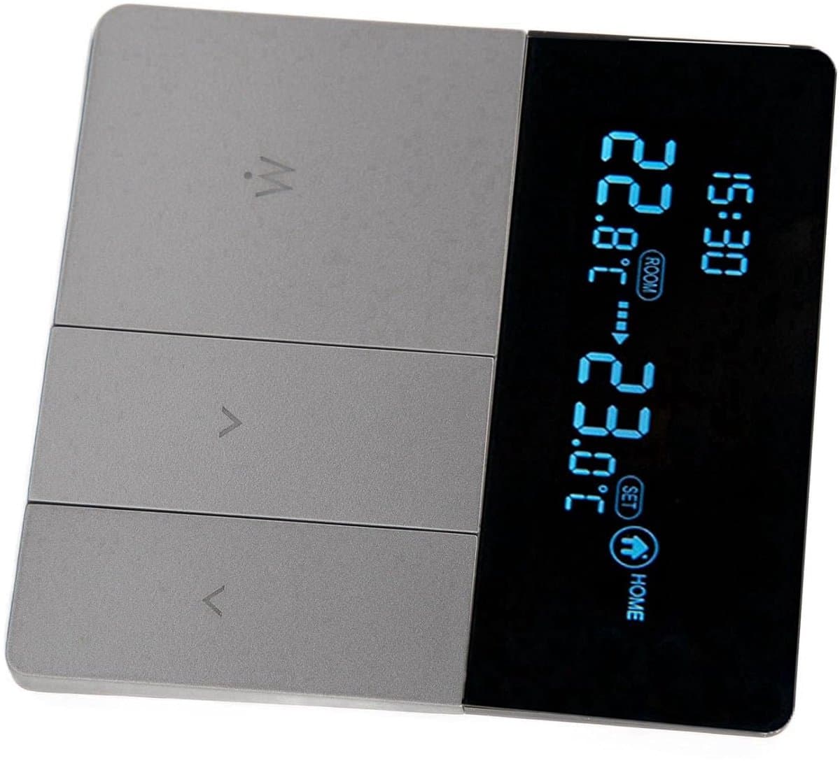 Vloerverwarming Thermostaat - Slimme Regelaar - Comfort Verwarmen - Groot LCD Scherm - 3 Meter Kabel - Wit — afbeelding 1