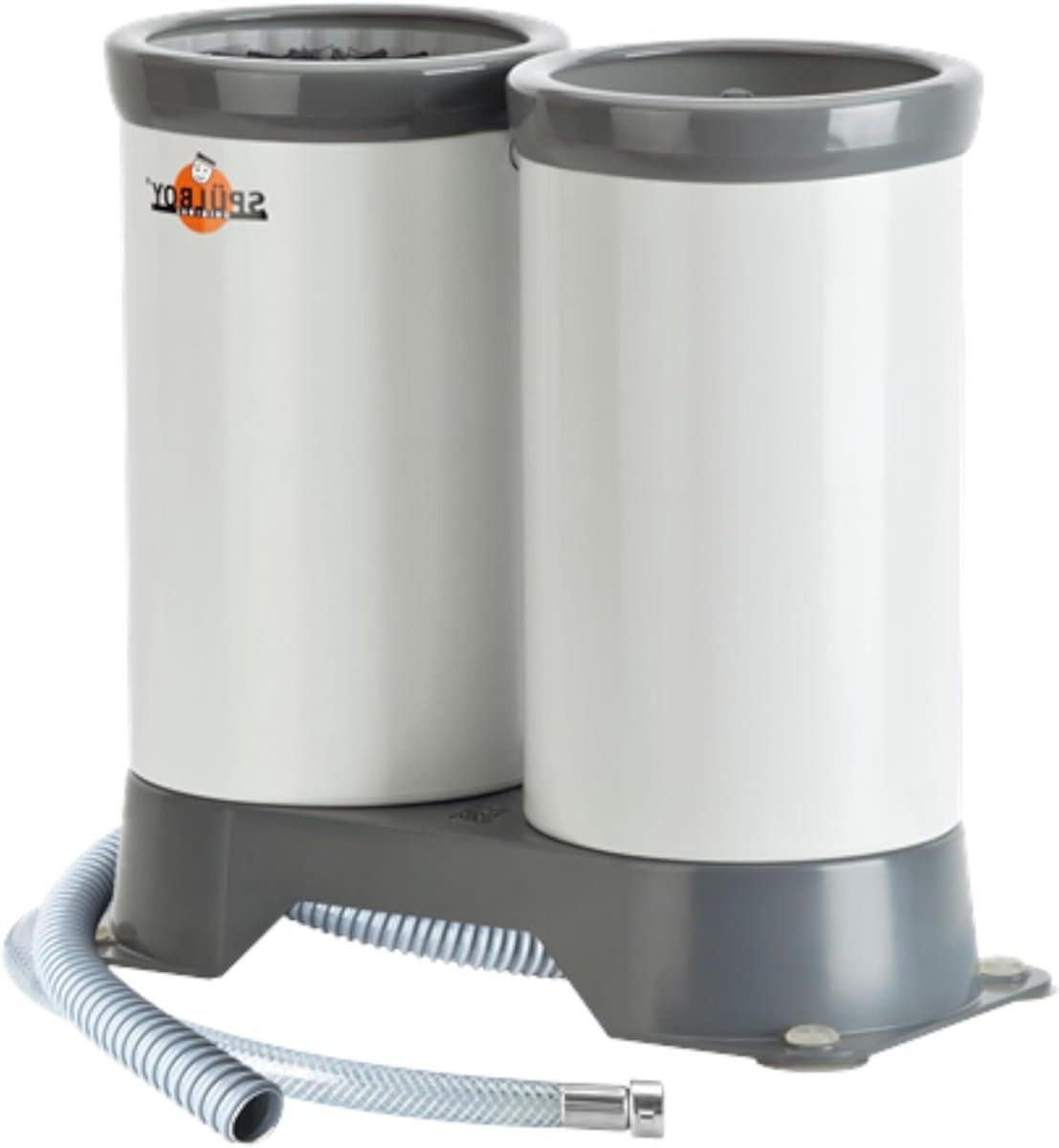 Glazen Spoelapparaat - Spoelboy Glasreiniger - Efficiënt Glazen Wassen - Draagbaar Klein Model - 325 cm - Grijs — afbeelding 1