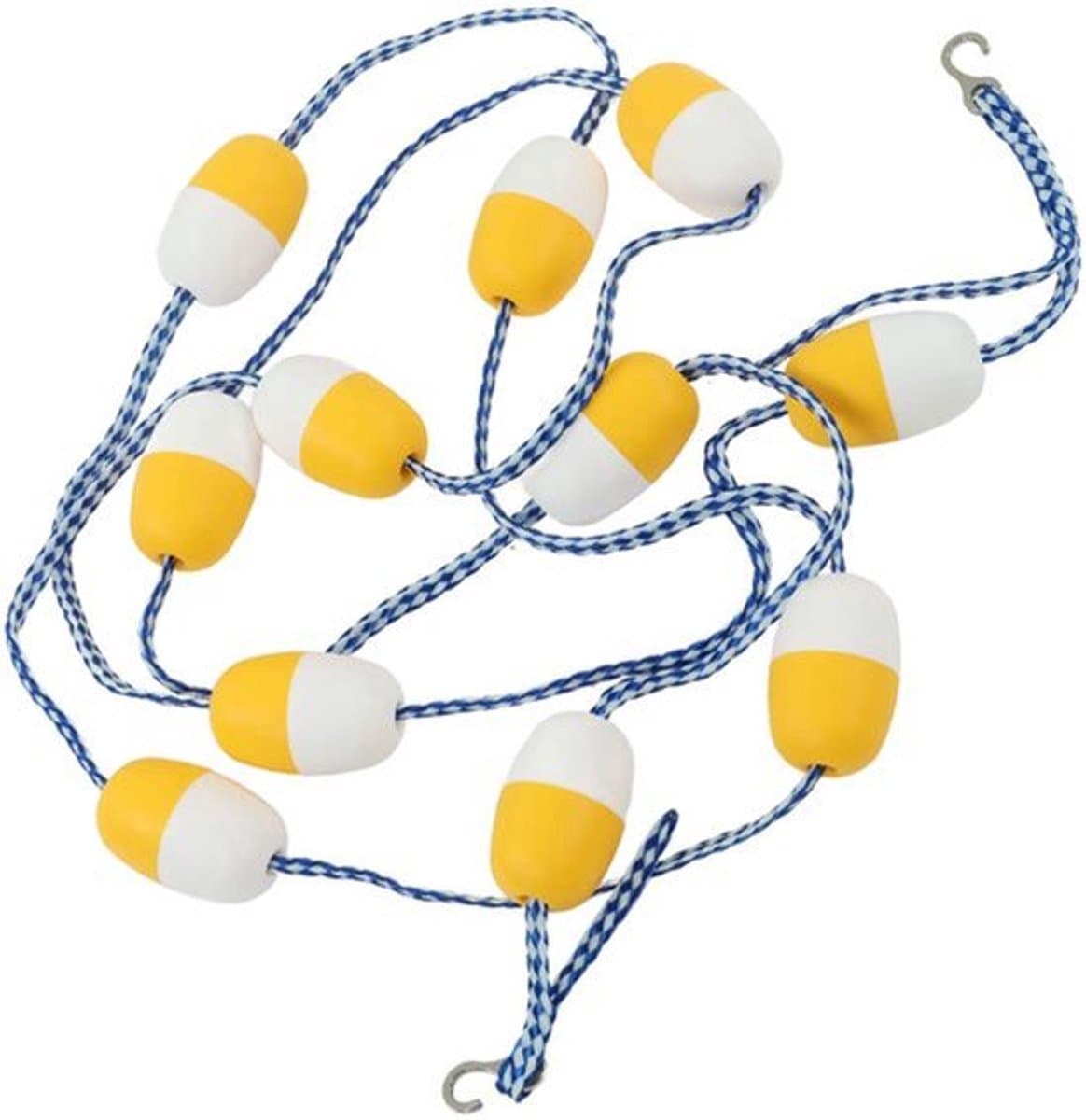 Drijflijn 5M 7CM PVC Hergebruikt Zwembad Veiligheidsscheidingstouw voor Binnenzwembad, Zwembad Drijft Veiligheidsscheidingstouw — afbeelding 1