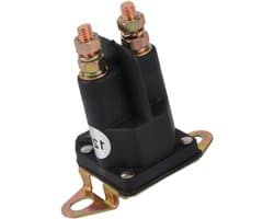 Startrelais Grasmaaier - Startmagneet Starter - Grasmaaier Starten - Robuuste Metalen Behuizing - 7 x 7 x 7 cm - Zwart