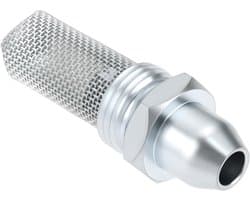 SnelShoppen - Spark arrester voor maaier, compatibel met Stihl FC 55 FS 38 KM 55 HL 45, metaal, hittebestendig, roestvrij, 4140-140-6904