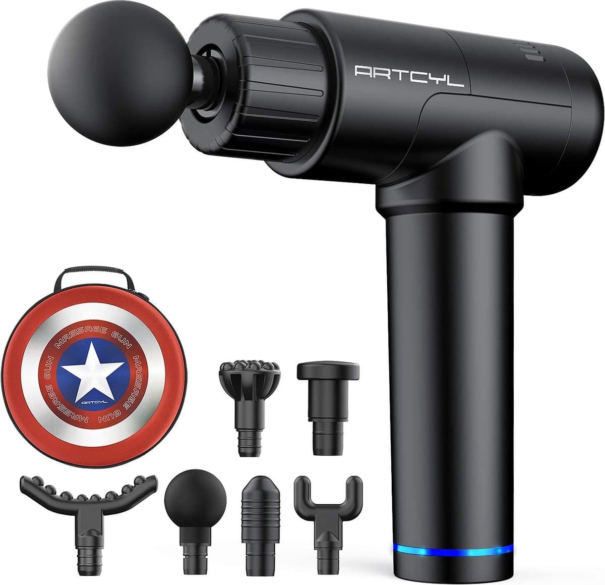 Massageapparaat -Professioneel Percussie Massager — afbeelding 1