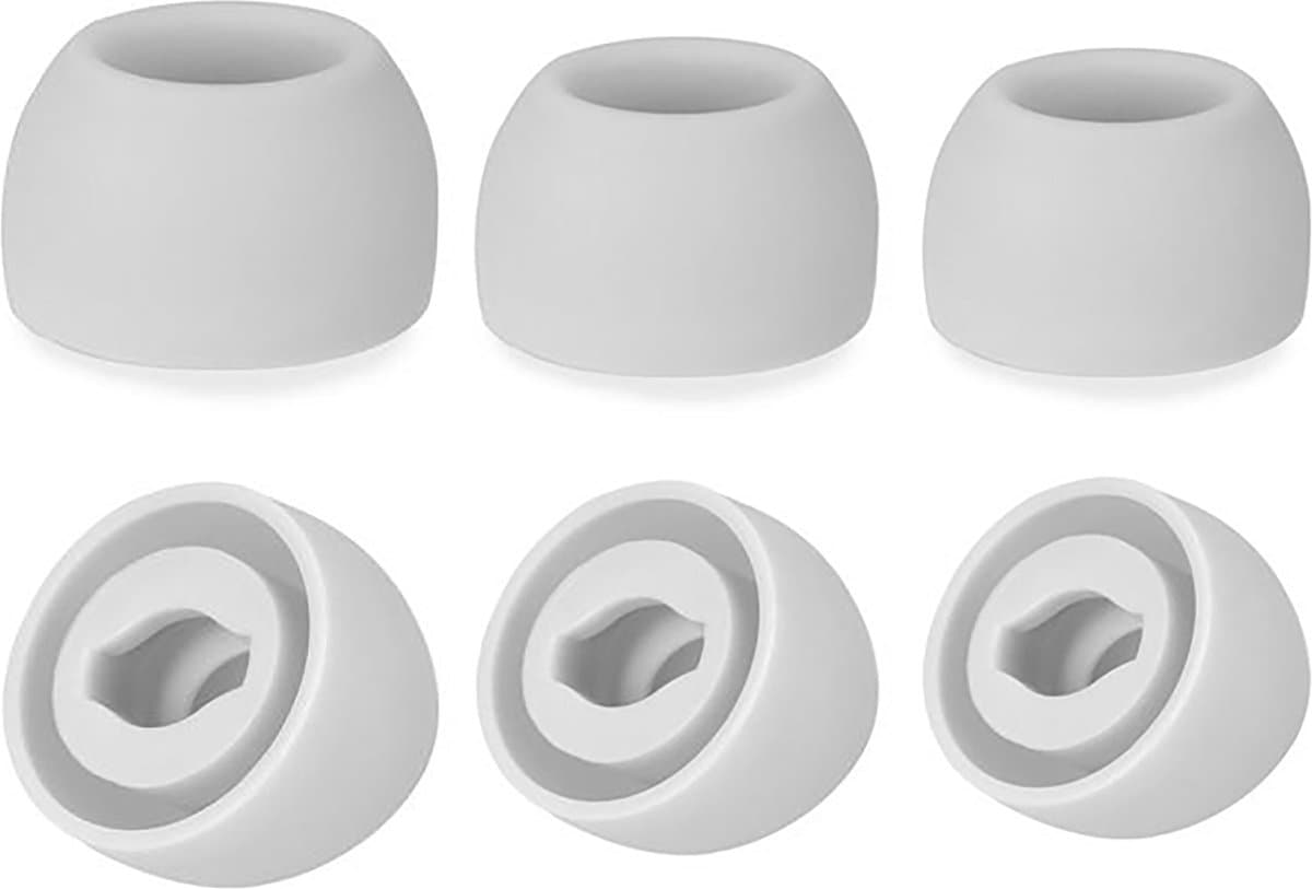 Ibley ComfortFit Siliconen tips voor Samsung Galaxy buds pro wit - Siliconen Earplug - S/M/L formaat - 3 paar - 3 maten — afbeelding 1