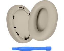 Vervangende Oorkussens voor Sony WH-1000XM3 Noise Cancelling Hoofdtelefoon van MMOBIEL - Memory Foam en Protein PU Koptelefoon Oorkussens - Noise Isolation Earpads – Bruin
