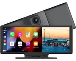 Junsun - CZ12 - Dashcam voor Auto - WiFi - Dashcams - FullHD video - Wifi - Super compact - Parkeermodus - 16:9 - 10.26 inch Scherm - Automatische DVR - Zwart
