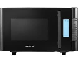MEDION MD 14482 Magnetron met grill / 20L ovenruimte / 8 automatische programma's / ontdooifunctie / 800 Watt magnetron en 1000 Watt grillvermogen / timer / grillrooster