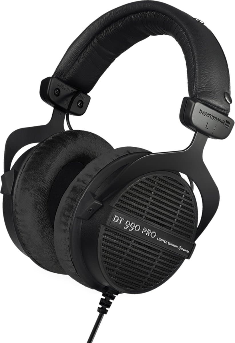 Beyerdynamic DT 990 Pro - Koptelefoon - 80 Ohm - Zwart — afbeelding 1