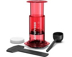 AeroPress Clear - Rood (Transparant)