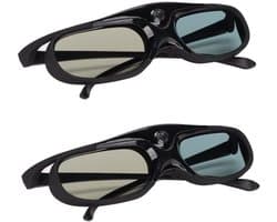Allecto - 3D-bril - Link - Actieve Shutter - Oplaadbaar - Voor