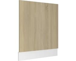 Vaatwasser frontpaneel - Keuken frontje - Keuken integratie - Duurzaam spaanplaat - 595x3x67 cm - Sonoma-eiken