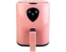 Heteluchtfriteuse - Multifunctionele Keukenapparatuur - Gezond Koken - Olievrij Frituren - 5 Liter Capaciteit - Roze