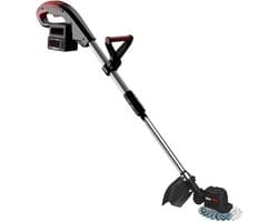 Elektrische Grasmaaier - Draagbaar Tuingereedschap - Gazon Onderhoud - Lichtgewicht 1.8kg - 90-130 cm - Zwart