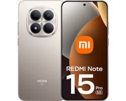 Redmi Note 15 Pro - 5G - 12GB/512GB - Titanium Zilver