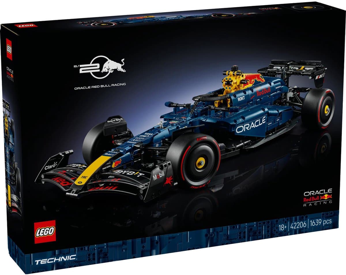 Lego Technic 42206 Oracle Red Bull Racing Rb20 Bouwstenen — afbeelding 1