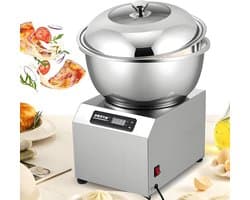 Professionele Kneedmachine - Deegmixer Keukenmachine - Bakken Brood Maken - Dubbele Rotatie Technologie - 5kg/8kg Capaciteit - Zilver