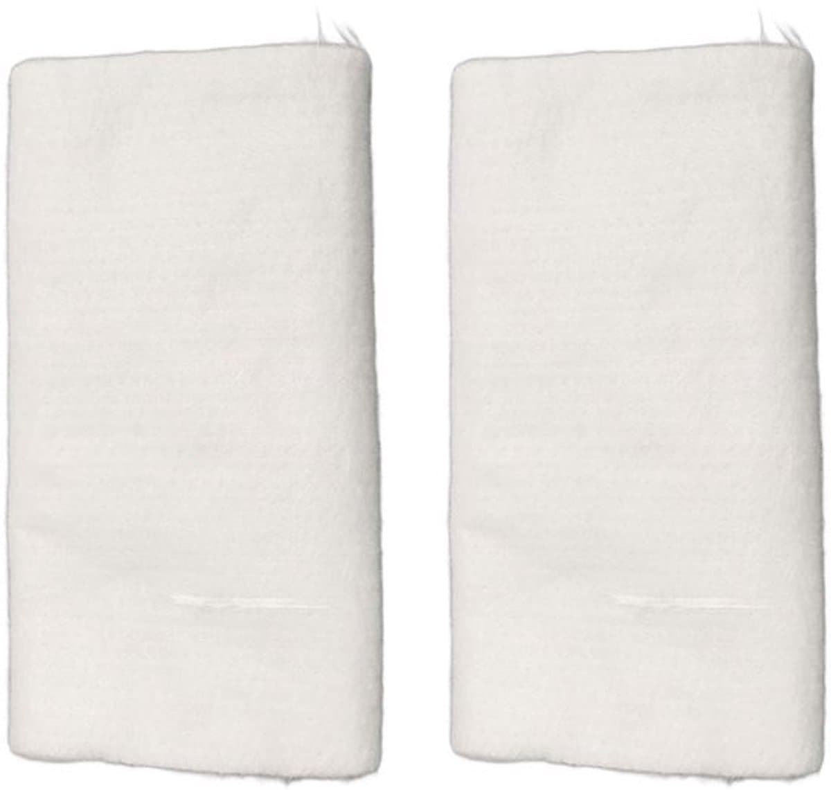 Uitlaatglasvezelkatoen, 2 stuks geluiddempend verpakkingsdoek 35x25cm voor auto, motor, pijp of sifon, hittebestendig, brandwerend bord met warmte-isolatie — afbeelding 1