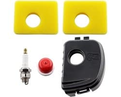 Luchtfilterkappen en filterelementen geschikt voor Briggs & Stratton 300e, 450e en 550e series - Onderdeelnummers: 595660, 594281, 799579, 5434, 4248, 09P702
