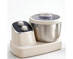Deegmixer - Deegkneedmachine Keukenmixer - Thuisbakken - Constante Temperatuur Fermentatie - 5L Inhoud - Wit