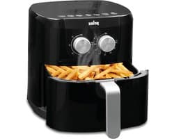 Heteluchtfriteuse - Airfryer Frituurpan - Gezond Frituren - 4 Liter Capaciteit - 30 x 29 x 30 cm - Zwart