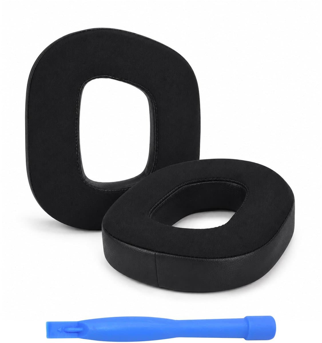 Vervangende Oorkussens voor Corsair HS80 Hoofdtelefoons van MMOBIEL – Cooling Gel Koptelefoon Oorkussens - Noise Isolation Hoofdtelefoon Earpads – Zwart — afbeelding 1