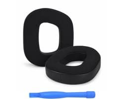 Vervangende Oorkussens voor Corsair HS80 Hoofdtelefoons van MMOBIEL – Cooling Gel Koptelefoon Oorkussens - Noise Isolation Hoofdtelefoon Earpads – Zwart