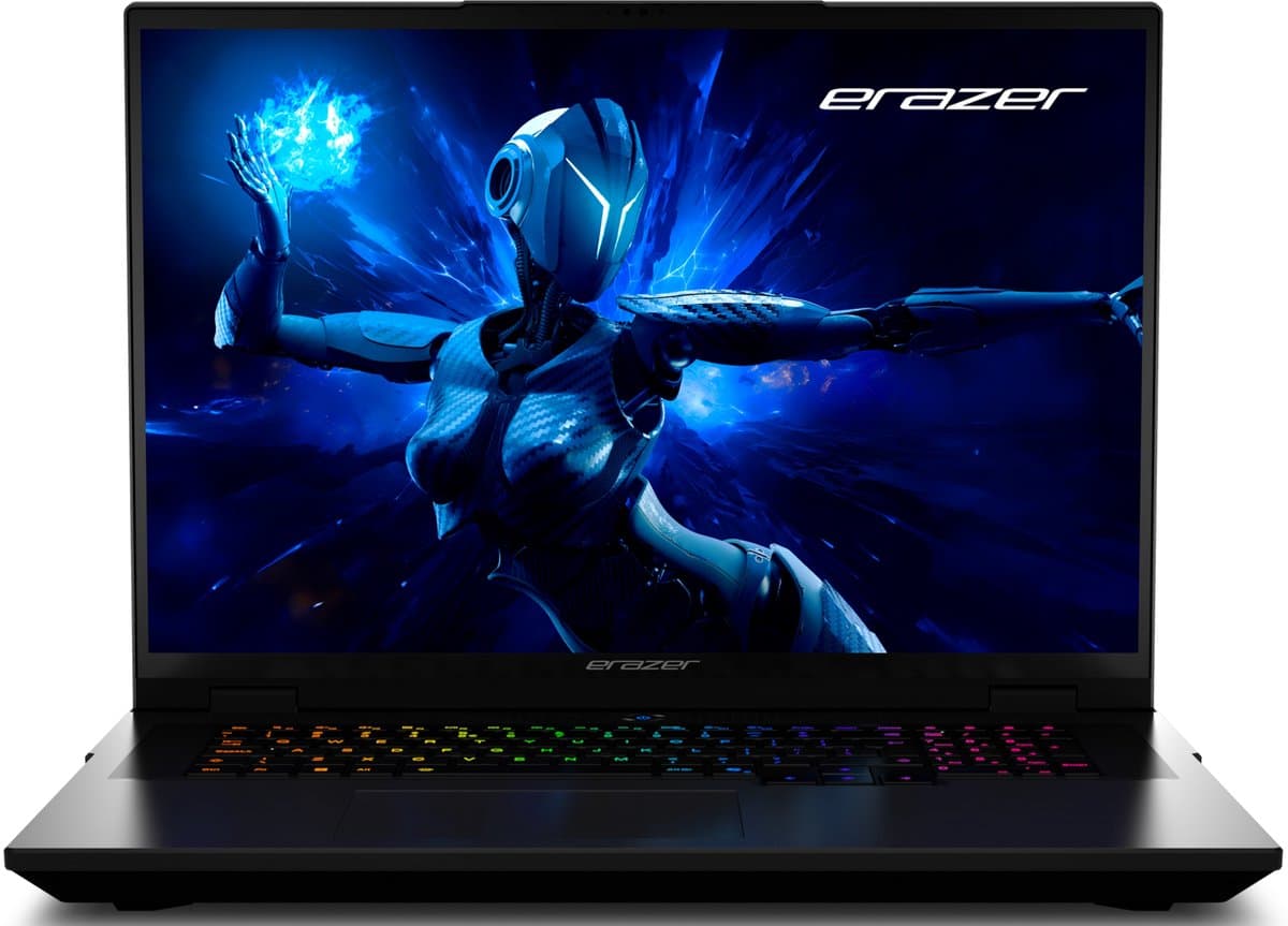 "ERAZER Beast 18 X1 - High-End Gaming Laptop Intel� Core� Ultra 9 Processor 275HX - 18"" QHD+ scherm 100% sRGB met 240 Hz - NVIDIA GeForce RTX 5080 - 2 TB PCIe SSD - 32 GB RAM NL" — afbeelding 1