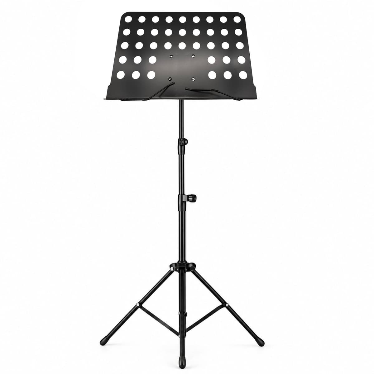 Purepeak Muziekstandaard voor Bladmuziek - Lessenaar voor Tablet - Opvouwbaar - Zwart — afbeelding 1