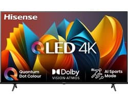 Hisense 43E7NQ - 43 inch - 4K QLED - 2024